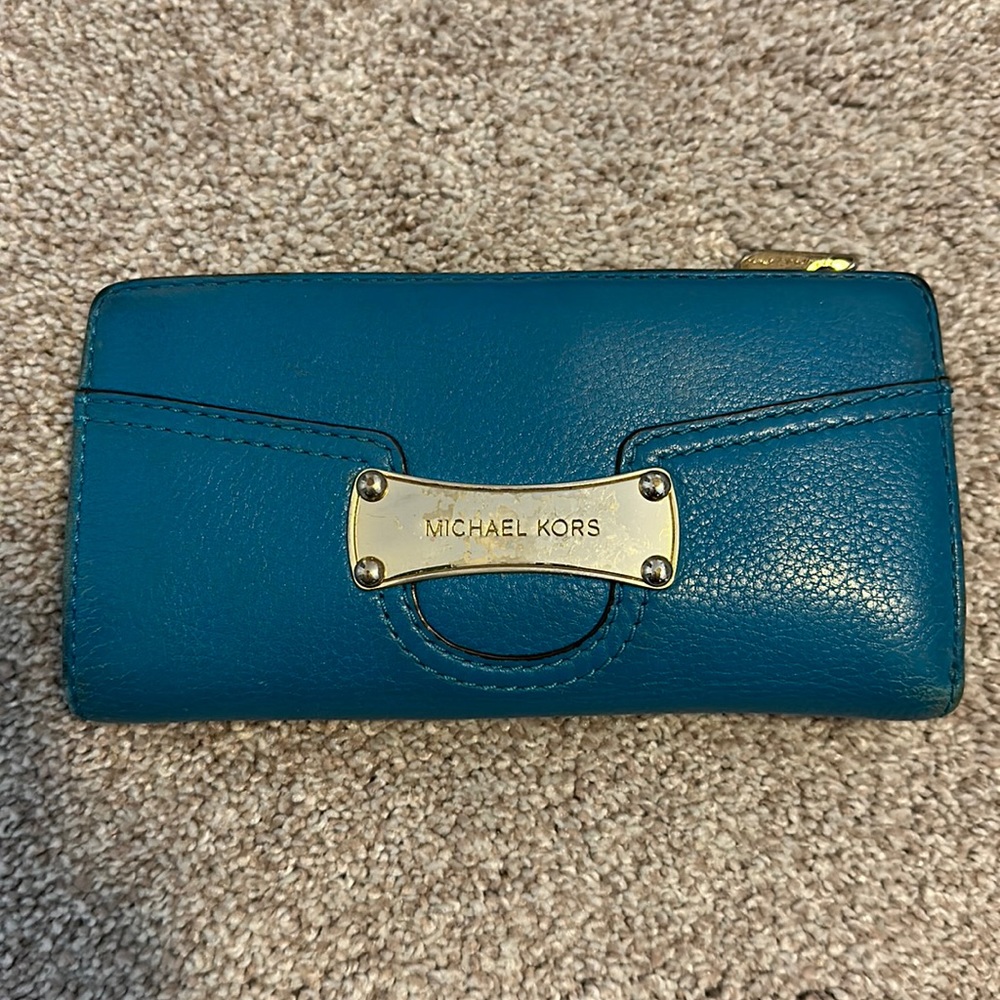 Michael Kors wallet - blue